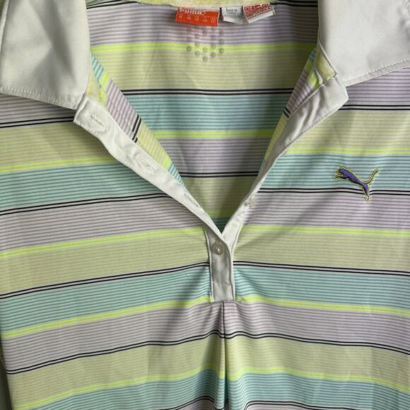 Puma Women’s size medium golf Polo, multicolored - Picture 3 of 8
